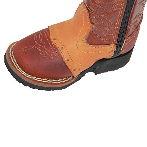 Kids Cowboy Boots Toddlers Infant Western Square Toe Boot3