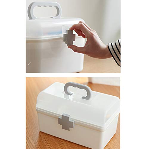 Organizador médico familiar para el hogar con compartimento de bebé 4