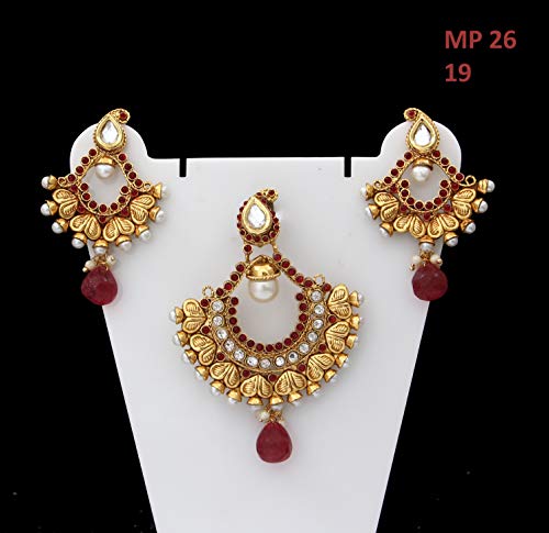 Regalo de cobre chapado en oro y Multi Cristal rojo San Valentín 2