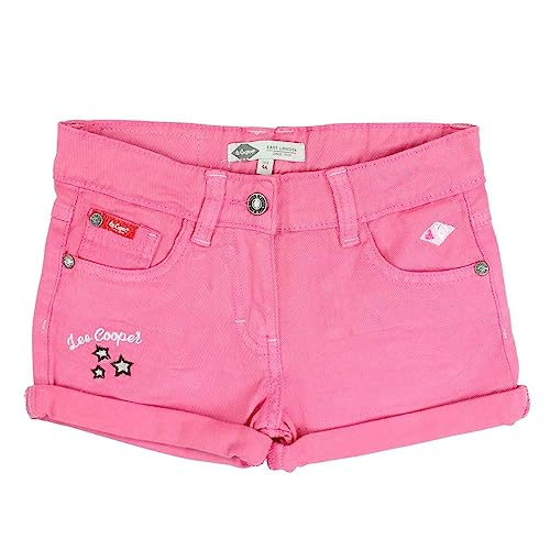 Lee Cooper shorts garçon bermuda en jean stretch mode ado bleu marine
