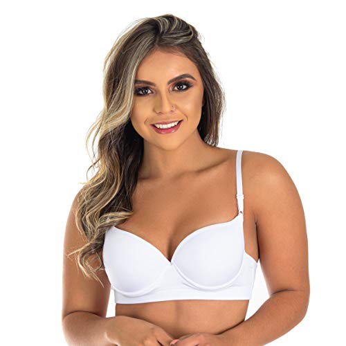 Kit 3 Sutiã Especial Conforto em Microfibra | Kit 2004 Cor:Branco;Tamanho:G