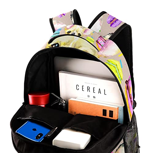 Sac à dos de voyage éléphant multicolore Medium pour filles et garçons