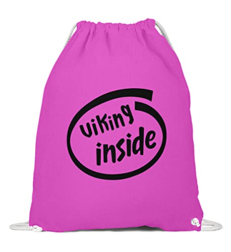 Bolsa de algodón de gimnasio cómoda para llevar ropa deportiva fucsia