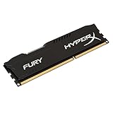 HyperX Fury - Memoria RAM de 4 GB (1866 MHz DDR3 Non-ECC CL10 DIMM), Negro