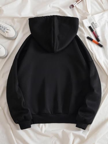 Image of SXV STYLE Heart Printed Sweatshirt Hoodie