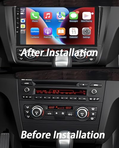 Radio Stéréo Écran Tactile 9 Pouces Android 15 Keconsing pour BMW E87 E81 E82 E88 Mirror Link AHD