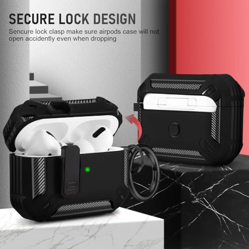 Image of Compatible with Airpods Pro 3 Case(2025),for Airpods Pro 3rd Generation Cases Cover with Keychain Cleaner Kit Soft Silicone Shockproof Cover for Women Men