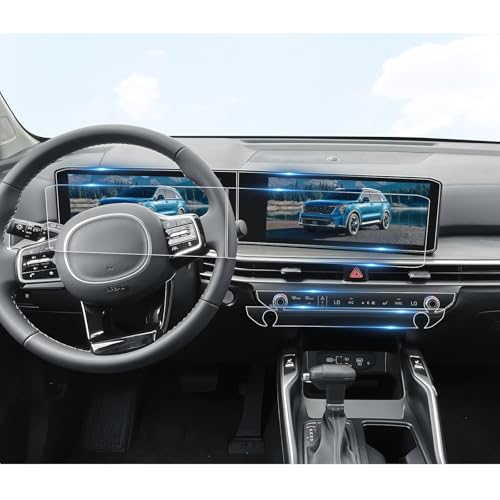 Film protection double écran Kia Sorento 2024 2025 - Idéal pour les voyages en famille
