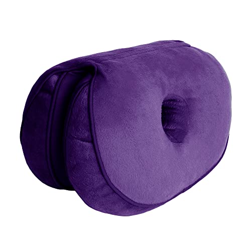 Dual Comfort Cushion Lift Hips Up Seat Cushion, Beautiful Buttocks Latex Cushion Orthopedic Posture Correction Cushion for Relief Sciatica Tailbone Hip PainÂ Fits in Car, Home Office