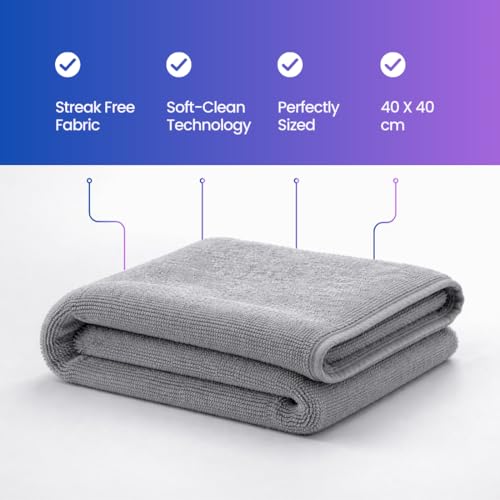 Image of QUICLEAN Laptop Cleaner Kit -250ml with 7-in-1 Gadget Cleaning Machine & 350gsm Cloth for All Screen Cleaning | Machine Cleans,Mobile, Laptop, Keyboard, Earbuds & Lens |Cleaner Cloth for Large Screen