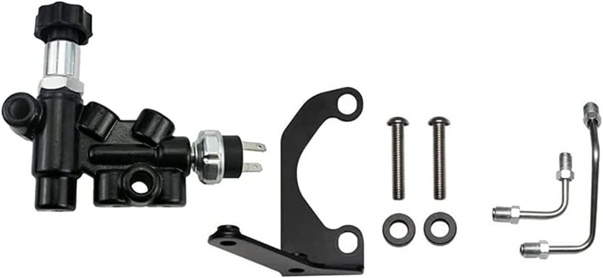 260-13190 Universal Adjustable Knob Proportioning Valve Compatible with Wilwood Style