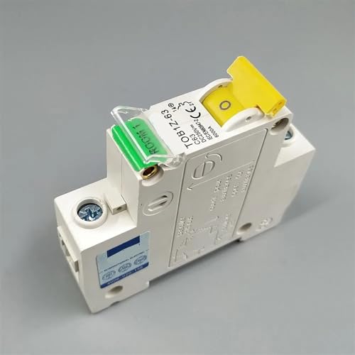 Interruptor MCB para PV fusible unipolar 16A corriente directa 250V 5
