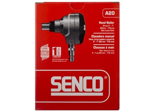 Image of SENCO A20 Pneumatic Palm Nailer 2 inch-7 inch includes Leather Strap (PC0781)