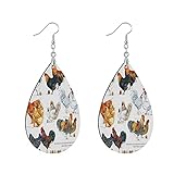 【Breite Anwendungen】Ohrringe in einer Vielzahl von Stilen, die Ihre verschiedenen Bedürfnisse und Anlässe erfüllen können, passen zu Ihren Outfits und passen für die meisten Anlässe, wie Hochzeit, Geburtstagsfeier, Urlaubsreisen usw. Sie können es auch im Alltag tragen, um Ihren eigenen Stil zu zeigen.