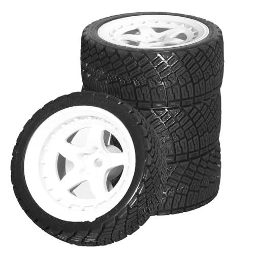 Compatible With Tamiya For TT01 For TT02 XV01 XV02 TA06 1/10 RC ���[�V���O�J�[�^�C�� �I�����[�h �c�[�����O �h���t�g�J�[�^�C���z�C�[�� 68mm 4�� RC�r�[�h���b�N�^�C���p�[�c