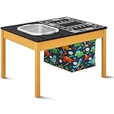 FAHKNS 3 in 1 Sand Water Activity Table,Wooden Outdoor Activity Table with Storage Bags, Detachable Water Basin with Drain Racing Track Kids Sensory Tables for Indoor & Outdoor