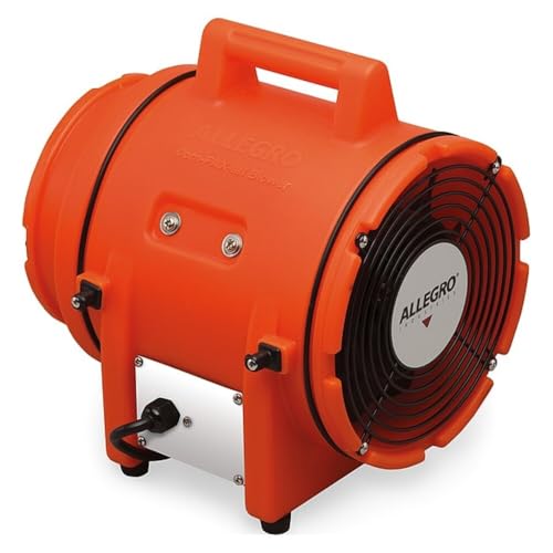 Blower Compaxial 20,3 cm Allegro Industries 9536 plastique DC ventilation optimale
