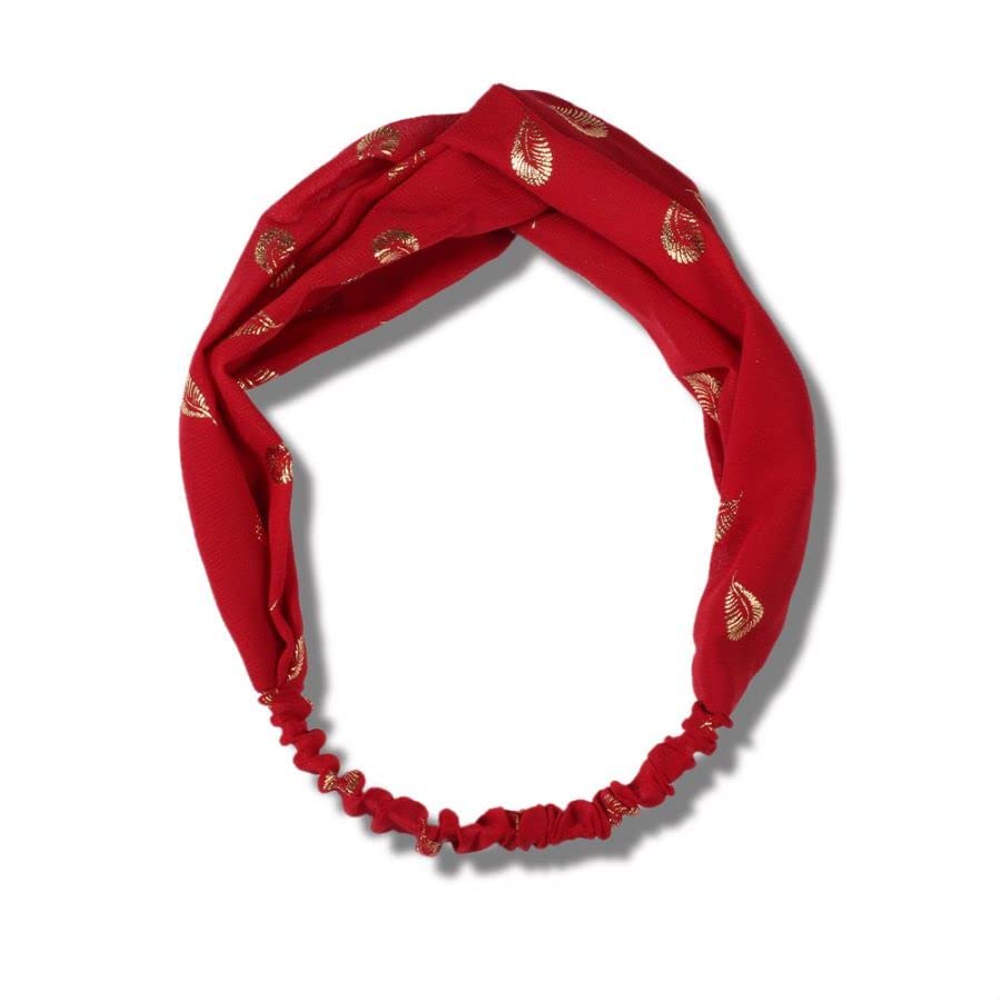 1PCS Soft silk headband hair-free hair-tightening accessories cross classic color hairband