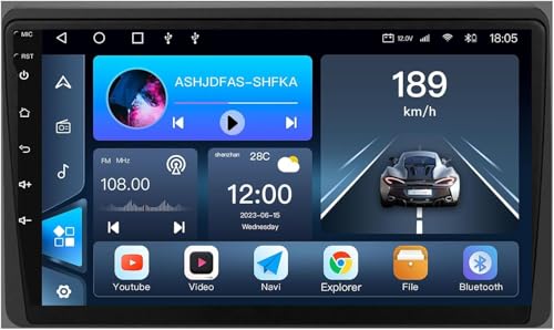 PLKEQS ,8core(4g+64g),Radio de Coche Android de 10,1 Pulgadas 15 para R-enault Duster HM 2 2020-2021, Carplay inalámbrico Android Auto Pantalla táctil Bluetooth WiFi GPS FM cámara de Respaldo