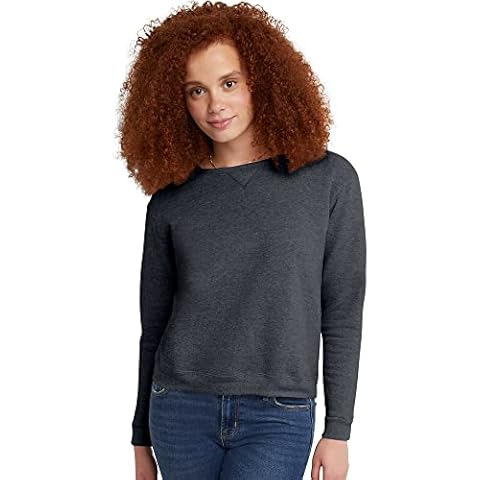Hanes EcoSmart Women's Crewneck Sweatshirt Cover