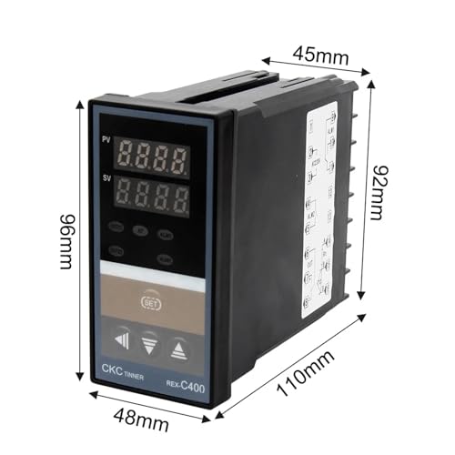 Régulateur de température industriel intelligent PID RKC REX-C100 220V boîtier numérique - 5