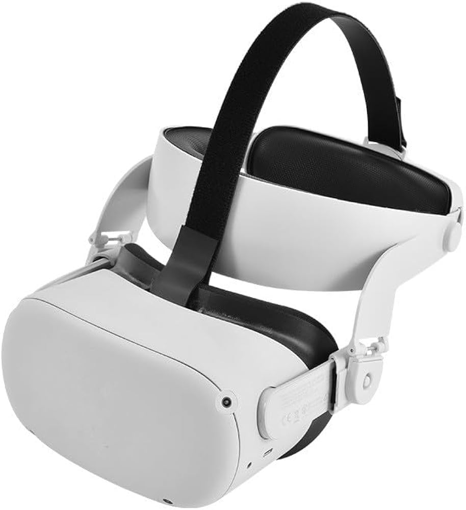 Amazon.co.jp: VRヘッドストラップ 快適さ調節可能 安定性 頭への圧力