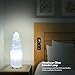 Himalayan Glow Crystal Lamp Authentic Handmade Moroccan Selenite with Wooden Base & USB Cable (ETL Certified), Ideal Gift Choice, 20cm, White