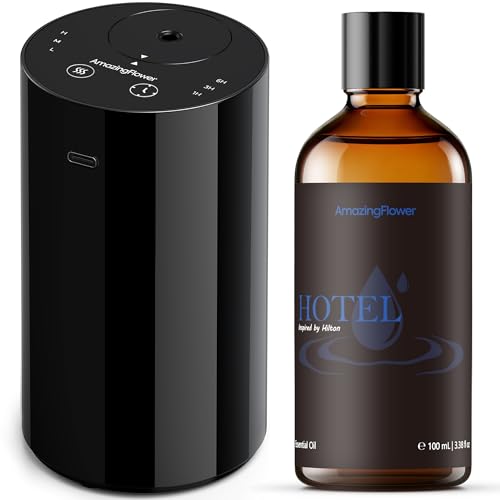 Difusor aromático eléctrico portátil sin agua 100 mL