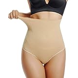Joyshaper Tanga Faja Reductoras Bragas Vientre Plano Braguitas Cintura Alta Thong String para Mujer