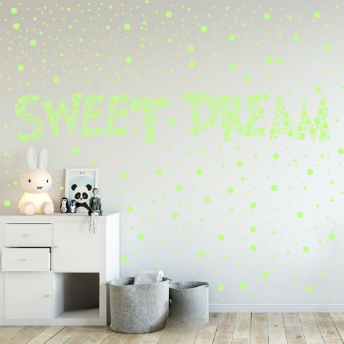 Adhesivos de Pared Fosforescentes 407 Piezas Verde miniatura 4