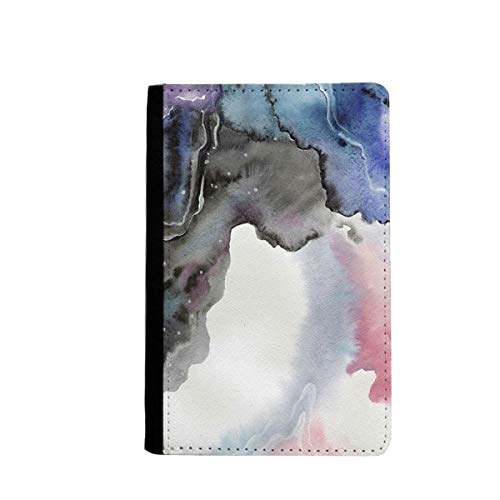 Étui portefeuille passeport aquarelle multicolore 3.7x5.8" voyage classique