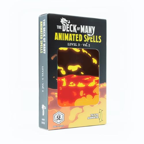 Deck of Many Animated Spells, Level 3, M-Z SW