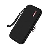 Skull&Co.SWTICH＆SWITCH有機EL用★極薄★ EveryDayCarry「EDC」ケース 薄いデザイン ぴったり収納 落下・水・汚れから保護 ゲームカード10枚収納可「ブラック」