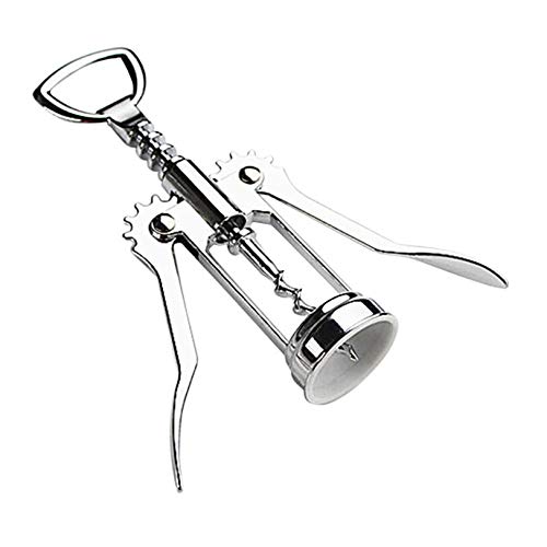 Sacacorchos de Vino Tinto de Metal, Acero Inoxidable, multifunción, Botella de Camarero, abridor de Tapa de Cerveza, abridor de Mango, Herramientas de Cocina, Accesorio