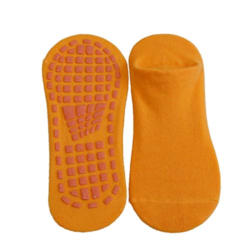 Eventualx Calcetines antideslizantes de agarre - Calcetines antideslizantes para interiores - Calcetines antideslizantes para niños y niñas - Calcetines de ballet Pilates con buen agarre Cover