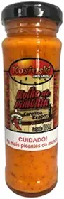 Kosinski Kit 2 Molhos de Pimenta Carolina Reaper, a Mais Ardida do Mundo, Artesanal, 100ml cada