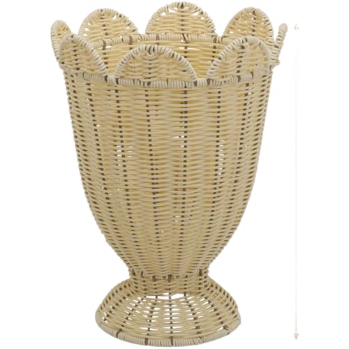 Panier moderne en rotin tressé de haute qualité fait main