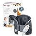 Beurer HK 49 Cosy Coussin Chauffant pour ventre et dos, avec bande élastique et Velcro, arrêt automatique, lavable en machine, ceinture chauffante, Gris