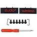 Replacement Headband Screws + Headband Connector Repair Parts Kit Compatible with Beats Studio 2.0 Wired/Wireless Over-Ear Headphones (Gold)