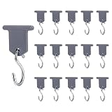 Ganchos para Toldo RV Gancho para Toldo de Camping de Forma de S Ganchos para Autocaravana Caravana Luces de Fiesta de Navidad 16 Piezas