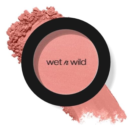 wet n wild Color Icon Blush, Effortless Matte Natural Sheer Glow & Seamless Blend, Luxuriously Infused Smooth Jojoba Oil, Cruelty-Free & Vegan - Pinch Me Pink