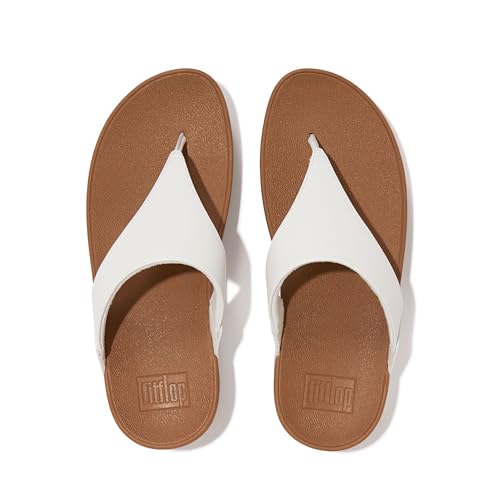 Image of FitFlop Womens Lulu Leather Toe Post Sandals