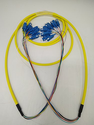 Fibre optique monomode 9/125 à 8 brins pour un débit stable de 100m