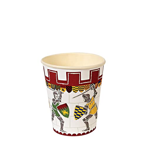Meri Meri Party Cups, Knights, 12-Cups