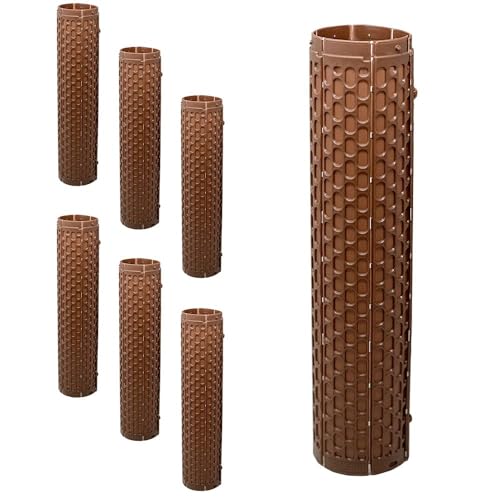 smart spring 15" Tree Trunk Protectors, Stackable Spiral Tre...