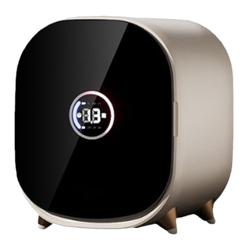 Piccola asciugatrice a tamburo, asciugatrice a condensazione portatile, asciugatrice a tamburo ventilato, capacità 0,8 kg, per uso su bancone o a parete, compatta, mini asciugatrice centrifuga