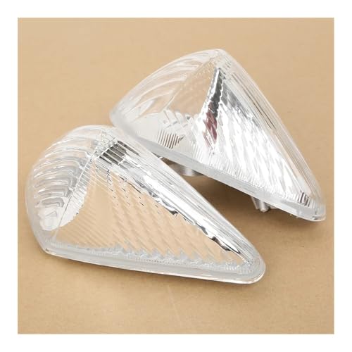 Indicateurs de moto VFR800 1998 2001 à lentille transparente orange haute visibilité pour motards