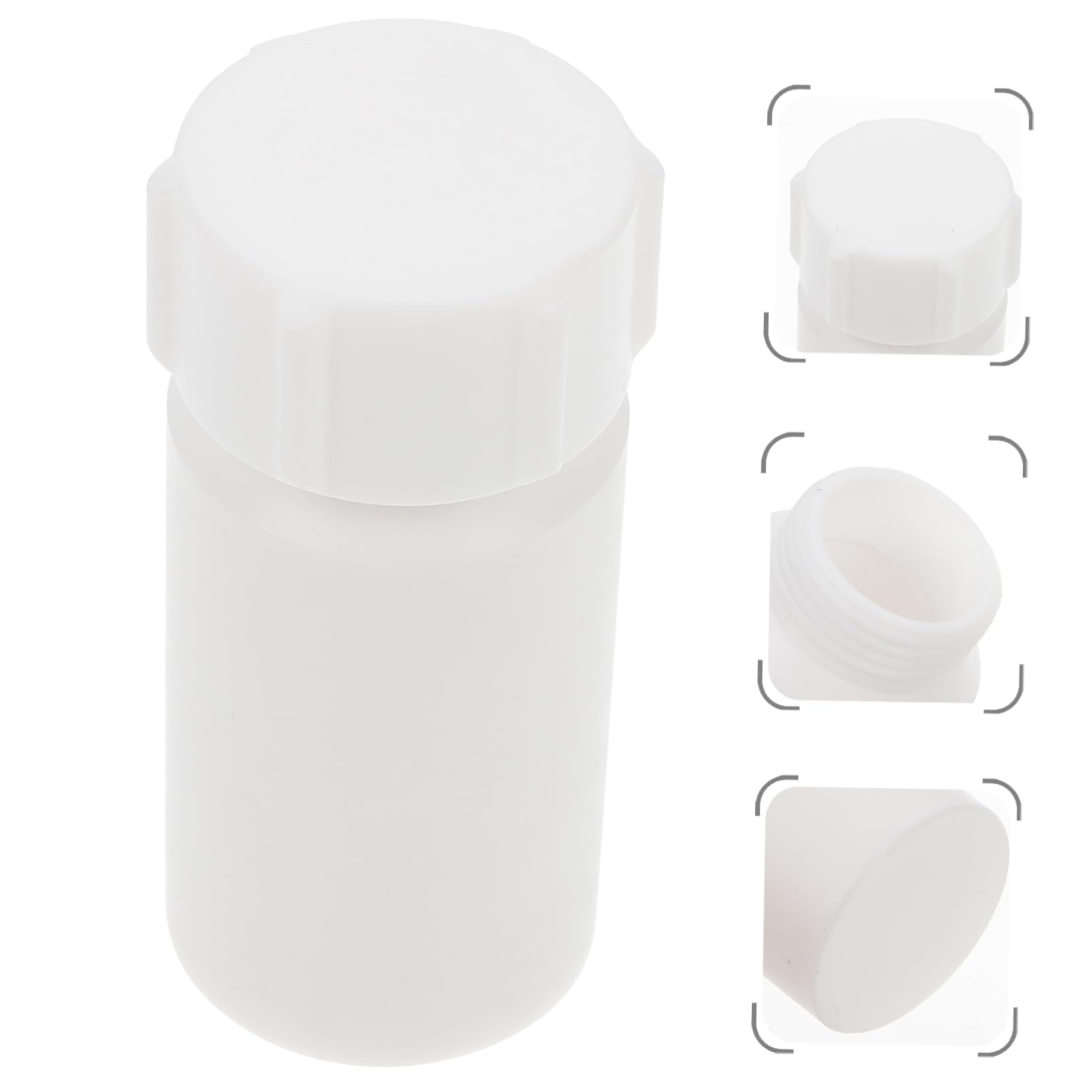 2 Pezzi utile piccola bottiglia di reagente bottiglie flacone di reagenti per laboratori laboratorio utili Flacone di reagente da 25 ml Flacone di reagente per esperimenti da 25 ml