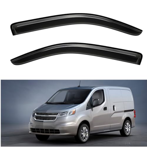 Wensdy 2pcs Side Window Wind Deflector,Outside Mount Tape On Rain Guards Set,Window Visor fit for...