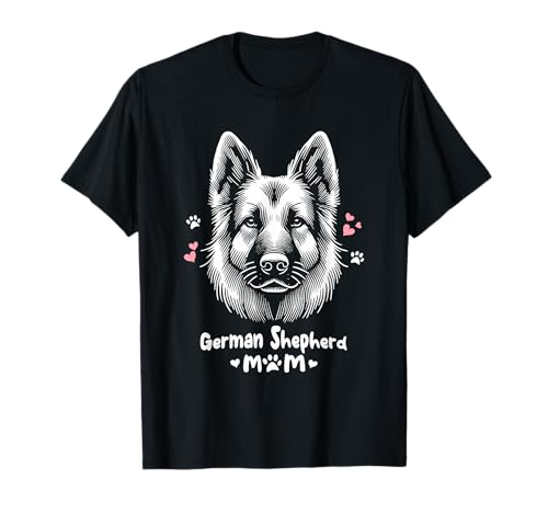 German Shepherd Mom GSD T-Shirt